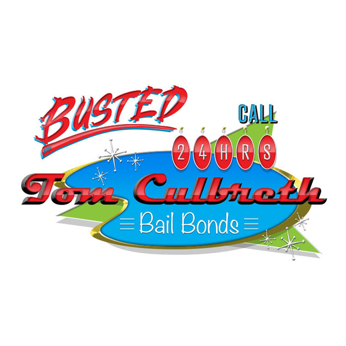 Tom Culbreth Bail Bonds Logo Design