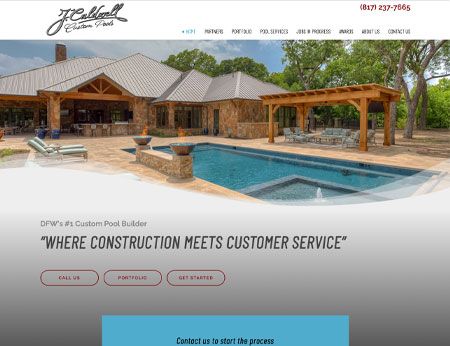 J Caldwell Custom Pools